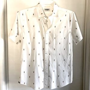 Express, short sleeve dress shirt